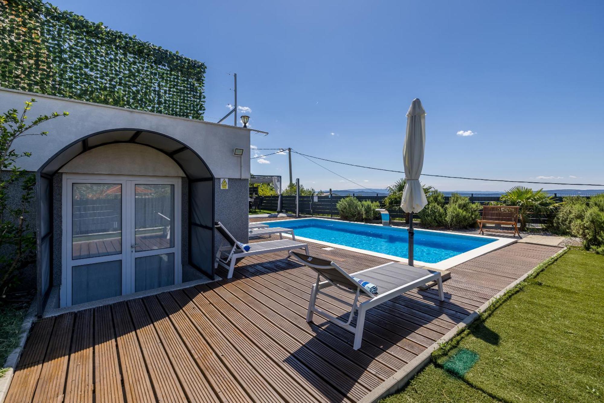 Sun Castle Holiday House Babic Kaštel Stari Exterior foto